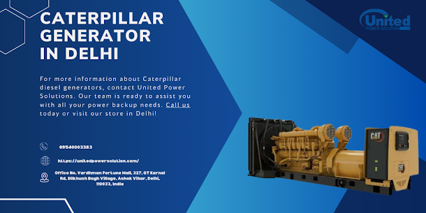 Caterpillar Generator in Delhi
