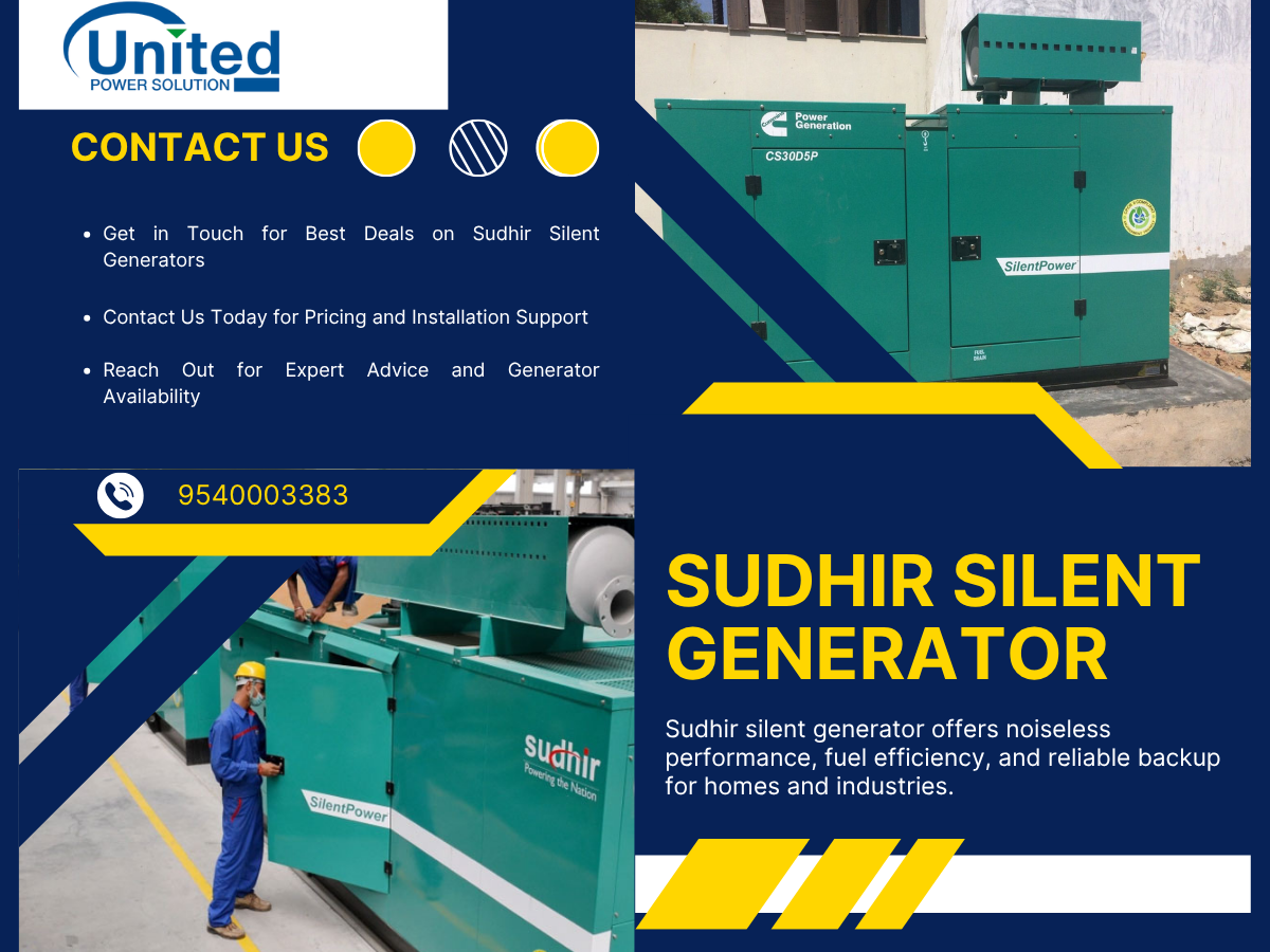 Sudhir Silent Generator