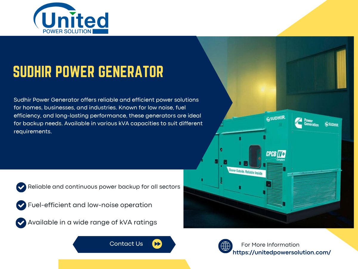 Sudhir Power Generator