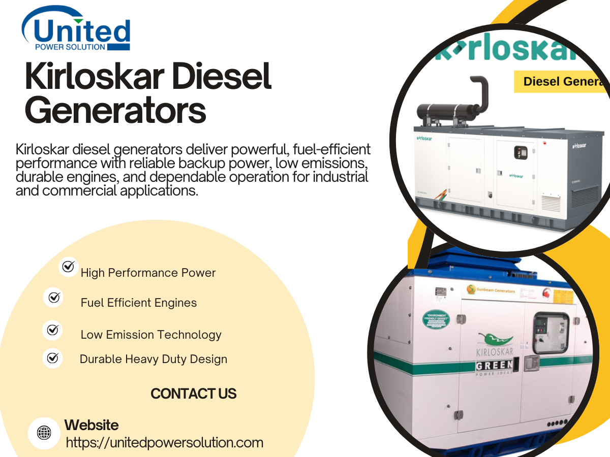 Best Kirloskar Diesel Generator Company