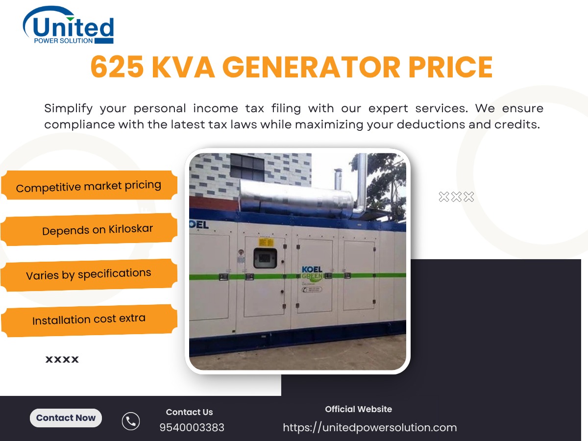 625kVA Generator Price