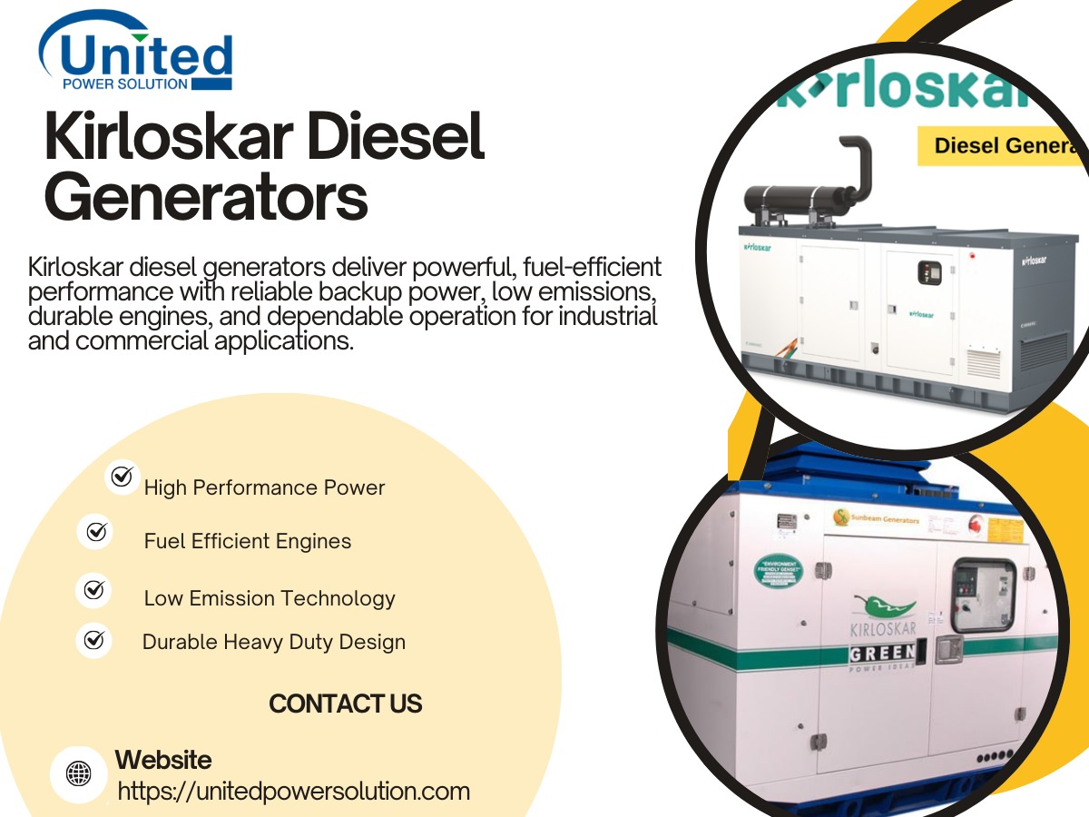 Best Kirloskar Diesel Generator Company