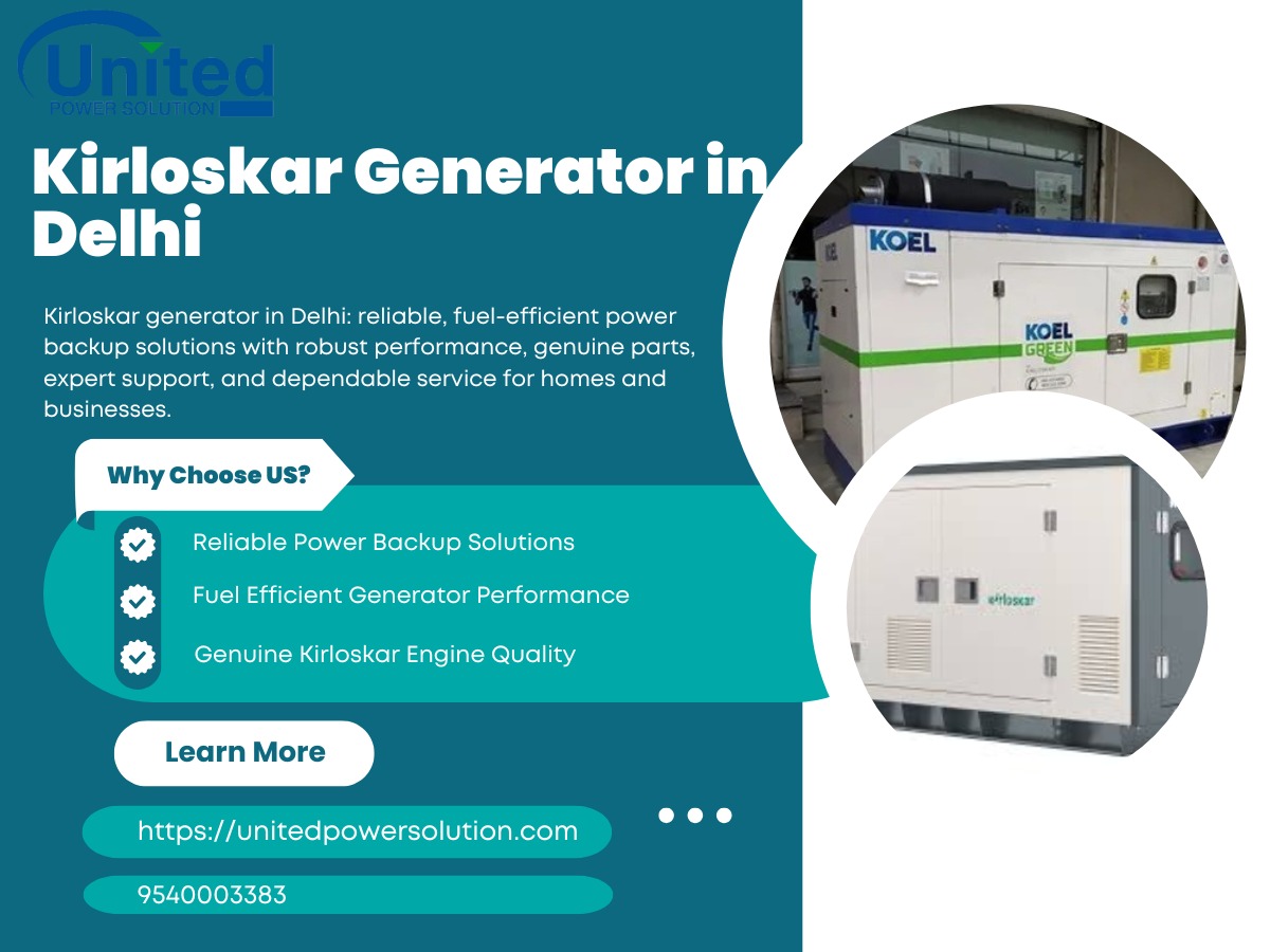Kirloskar Generator in Delhi