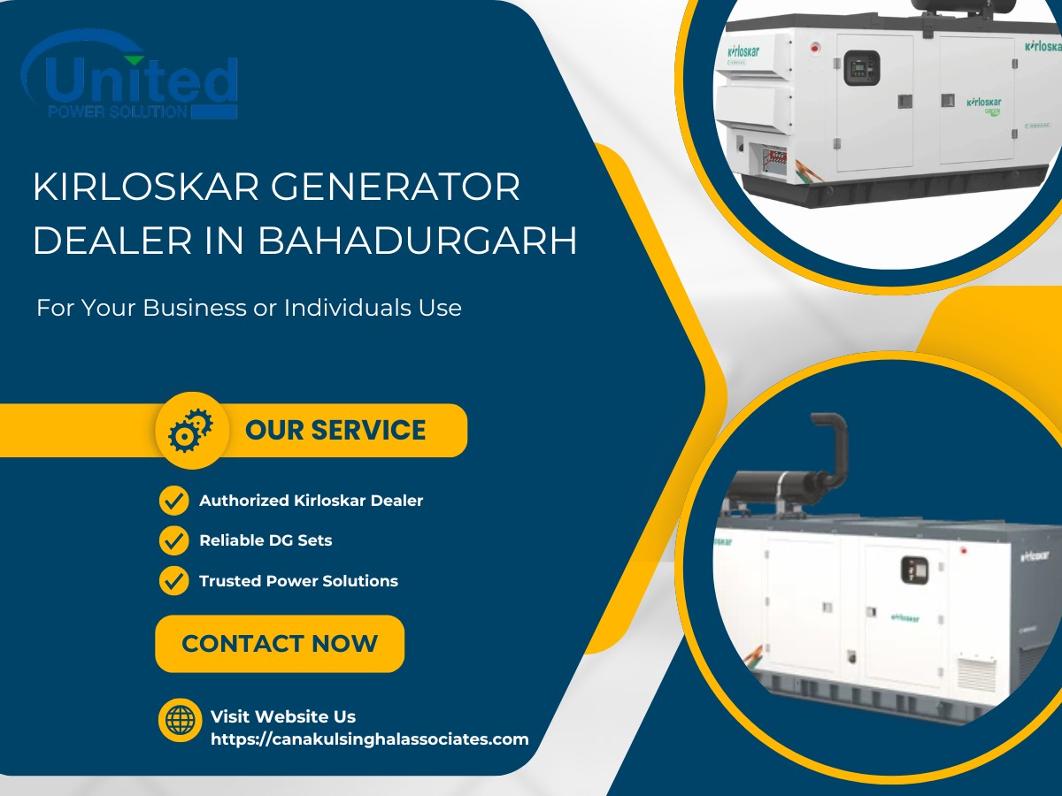 Kirloskar Generator Dealer in Bahadurgarh