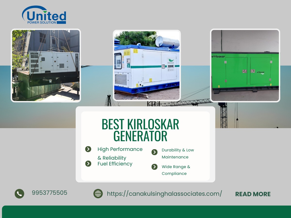 Best Kirloskar Generator