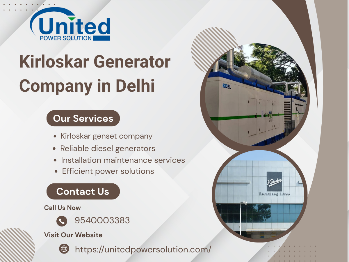 Kirloskar Generator Company in Delhi